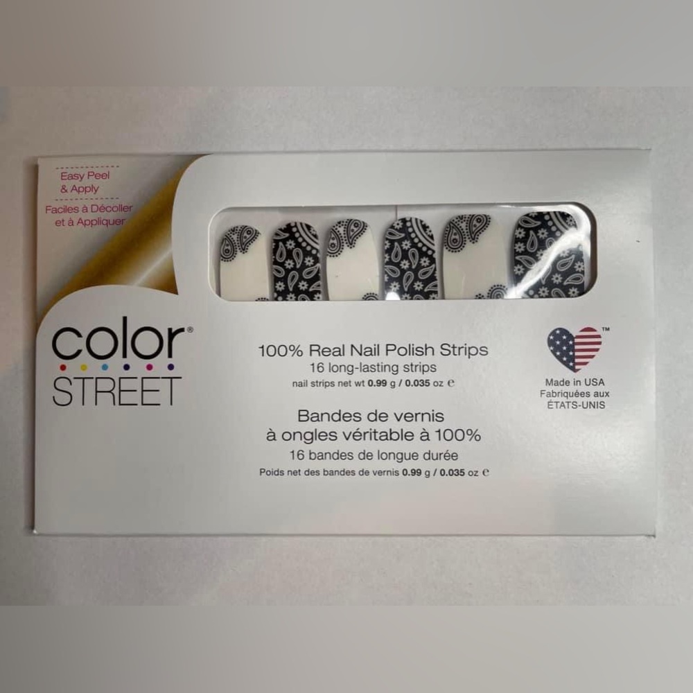 Color Street Bandana Republic Clear Overlay #1